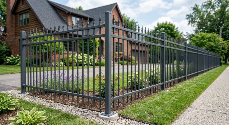 Metal Fence Construction in Grand Rapids, MI